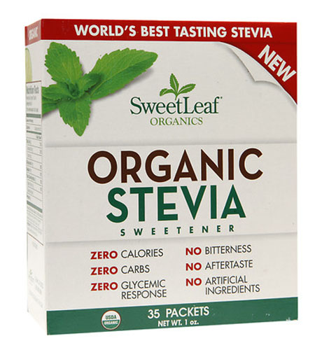 organic stevia sweetener packets Image 1