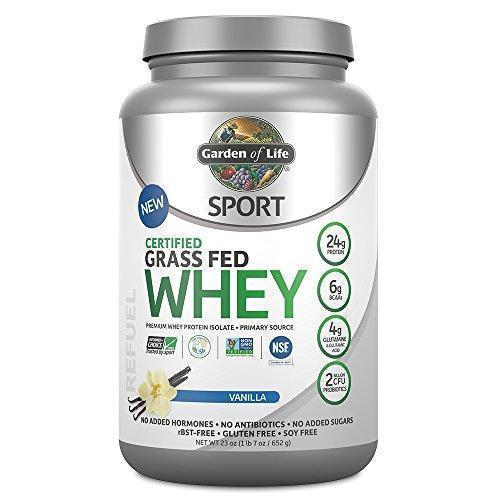 grass fed whey protein vanilla Image 1