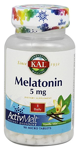 melatonin 5 mg vanilla mint Image 1