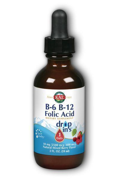 B6 B12 FOLIC ACID DROPS BERRY Image 1