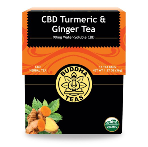 cbd turmeric & ginger tea Image 1