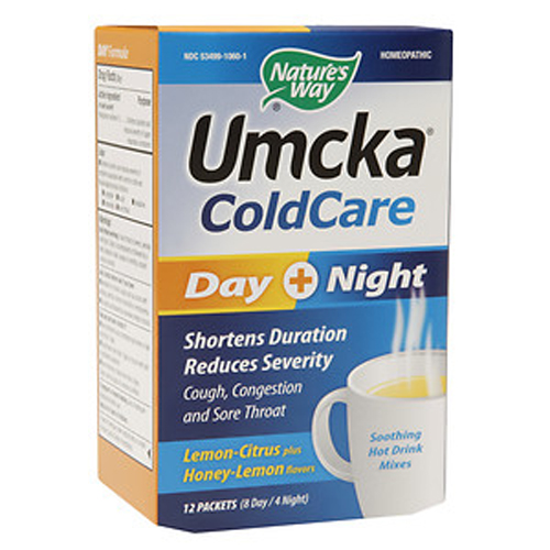 Umcka ColdCare Day+Night, Lemon-Citrus & Honey-Lemon Image 1