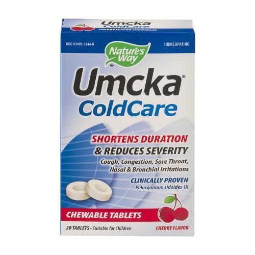 Umcka ColdCare Chewable (Cherry Flavor) Image 1