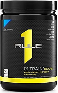 r1 train bcaa blue raspberry 25s Image 1