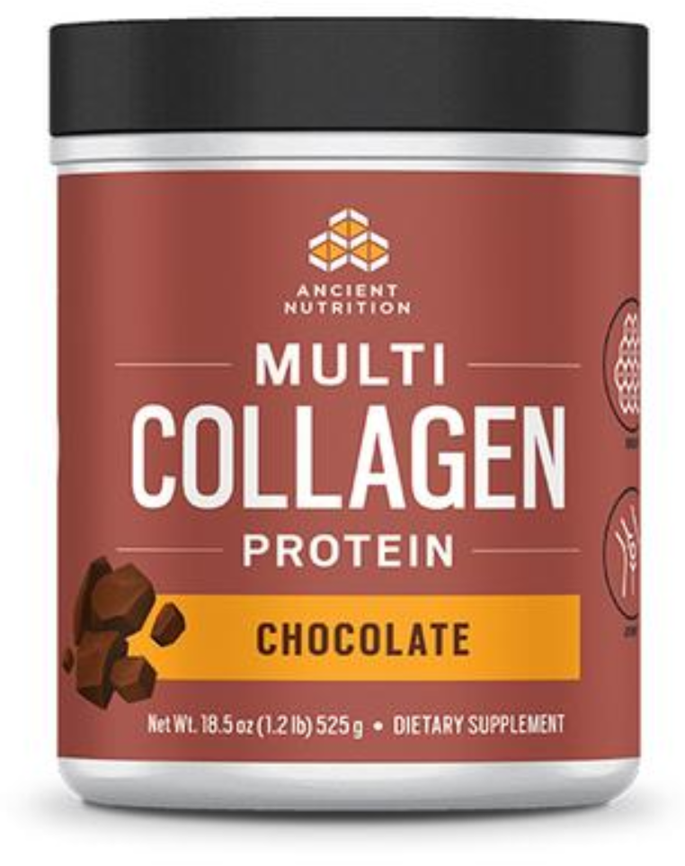 multi collagen powder chocolate Image 1