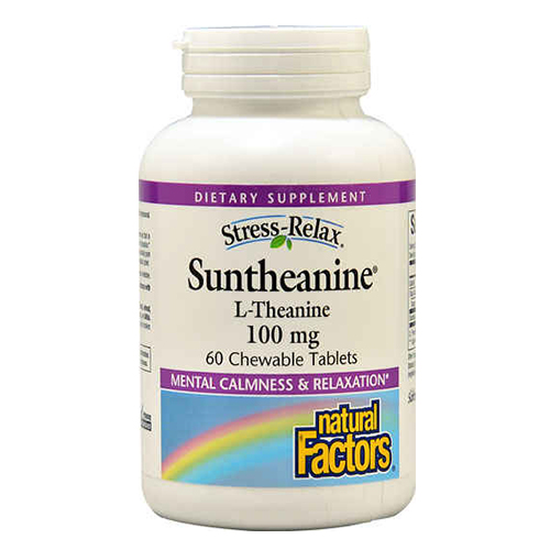 suntheanine l theanine 100mg 60c Image 1