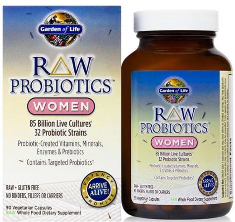 raw probiotics women 90vc Image 1