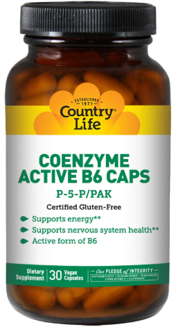 coenzyme active b-6 50 mg 30vcp Image 1