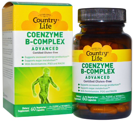 coenzyme b complex advancd 60vcp Image 1