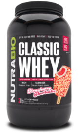 whey protein isolate 2lb strawb Image 1