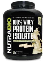 whey protein isolate 5lb vanill Image 1