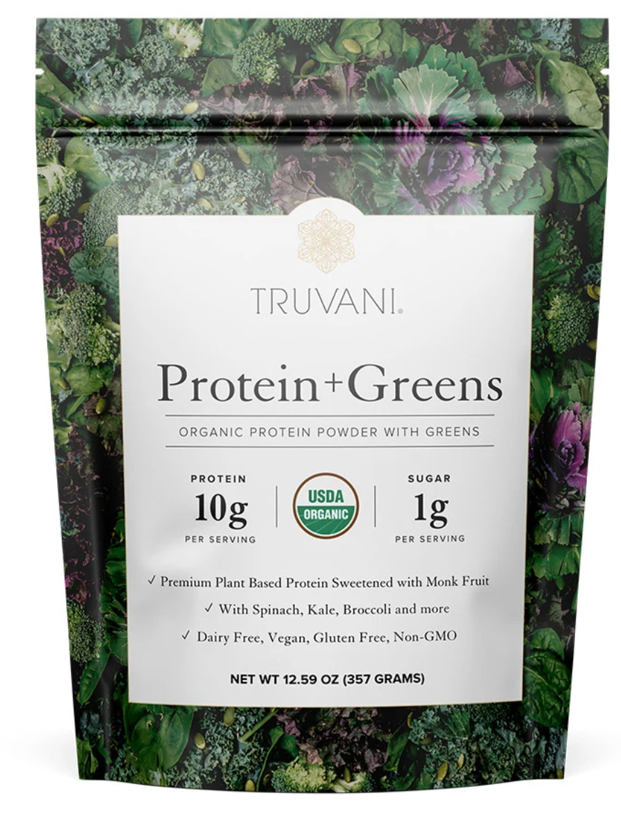 Protein & Greens Plant Protein Powder - 20 Servings Image 1