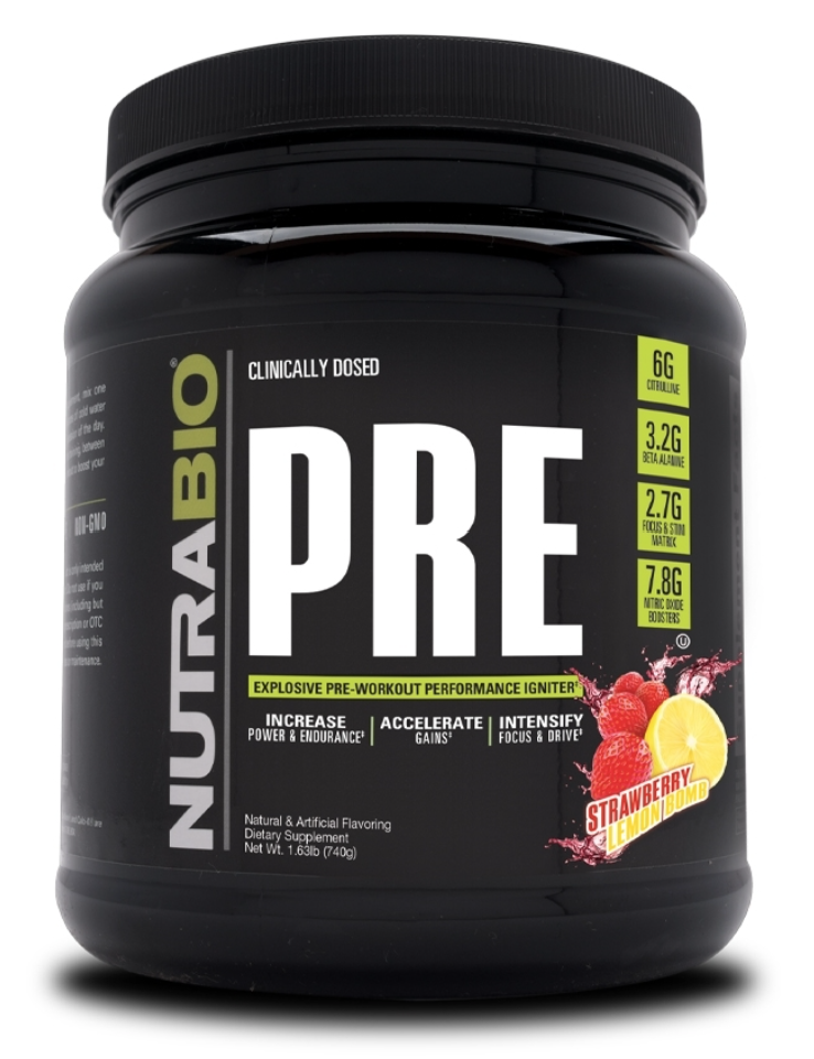 PRE Workout V5 Strawberry Lemon Bomb Image 1