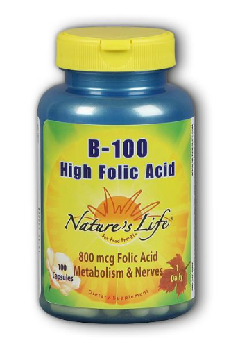 b-complex high folic acid Image 1