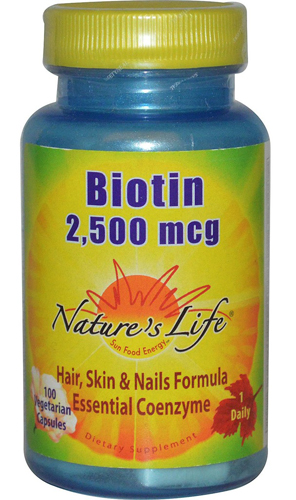 BIOTIN 100CT 2500MCG Image 1