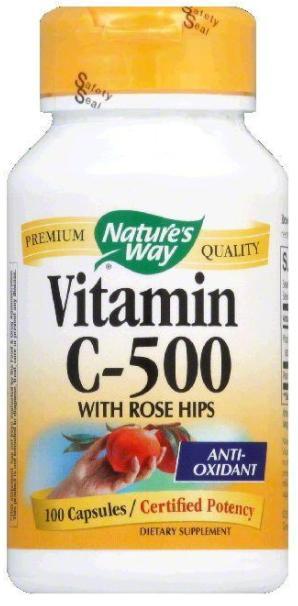 vitamin c 500 rose hips Image 1