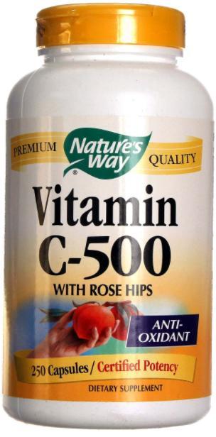 vitamin c 500 rose hips Image 1