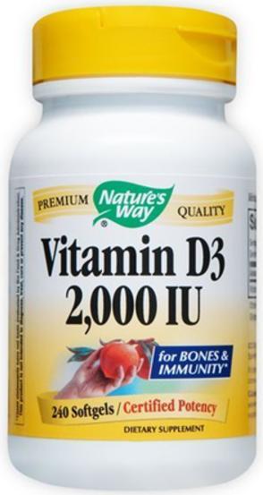 vitamin d3 2000 iu Image 1