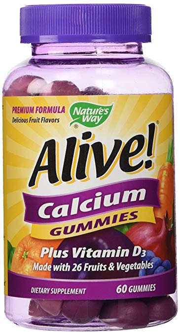 alive calcium + d3 60 gummies Image 1