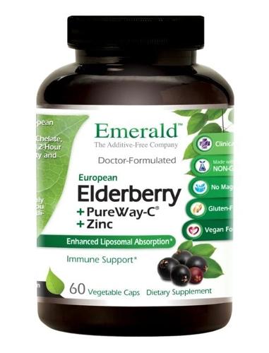 elderberry zinc purewayc 60vc Image 1