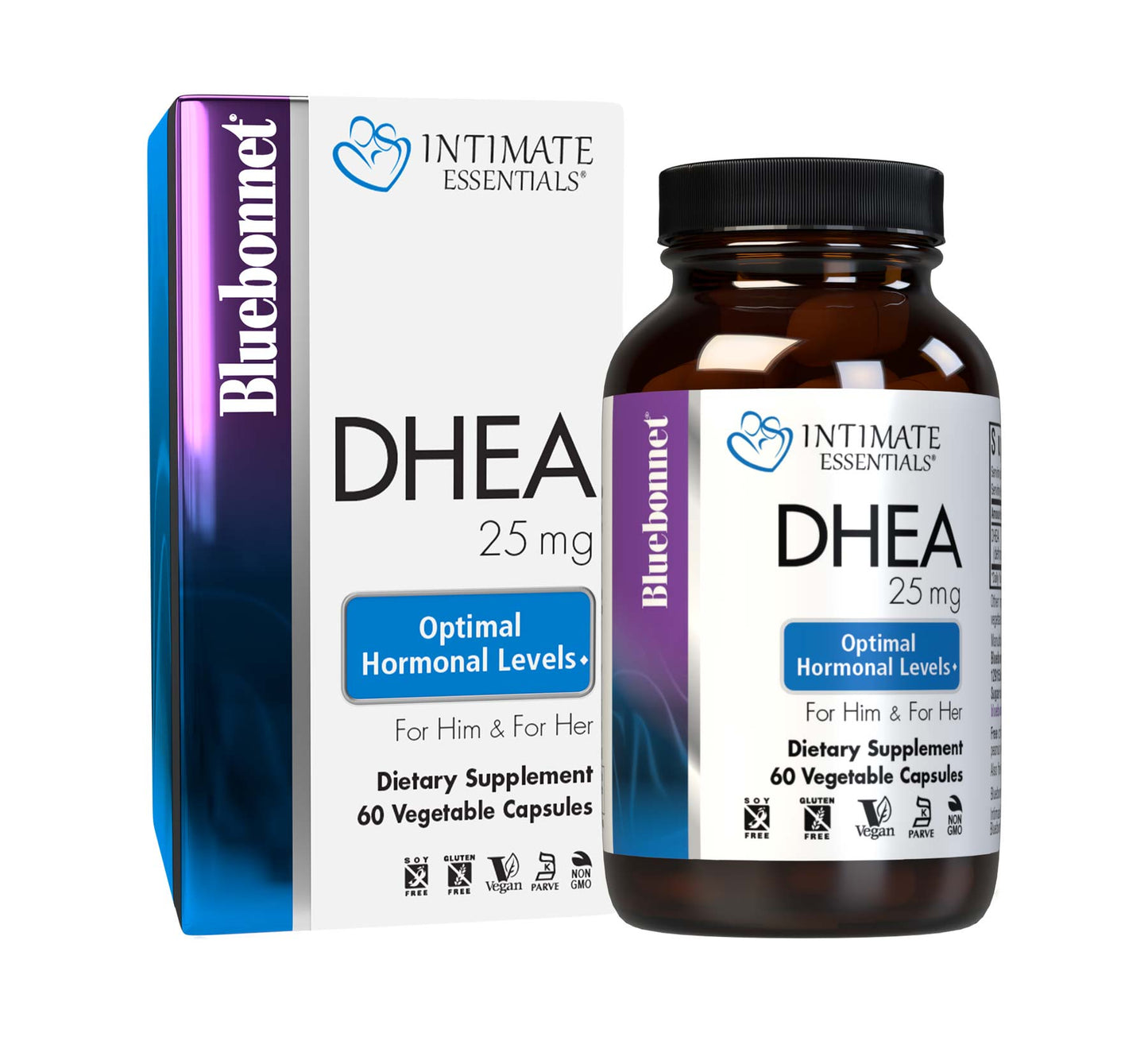 intimate essntls dhea 25mg 60vc Image 1