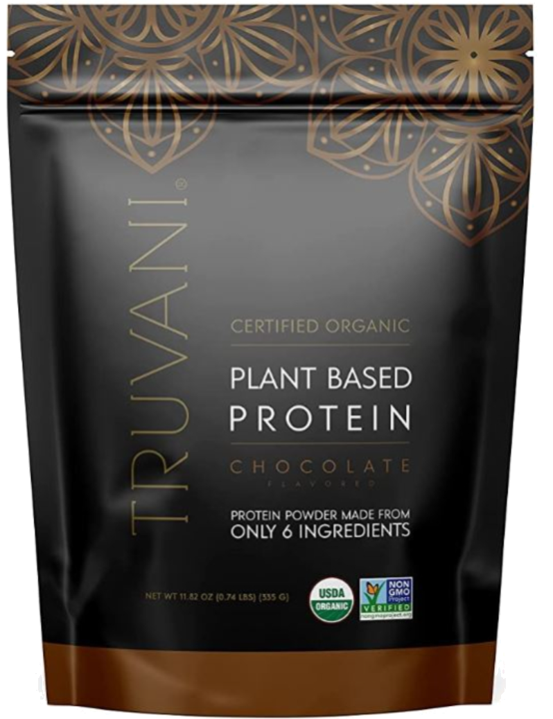 plant protein powder choc 11oz Image 1
