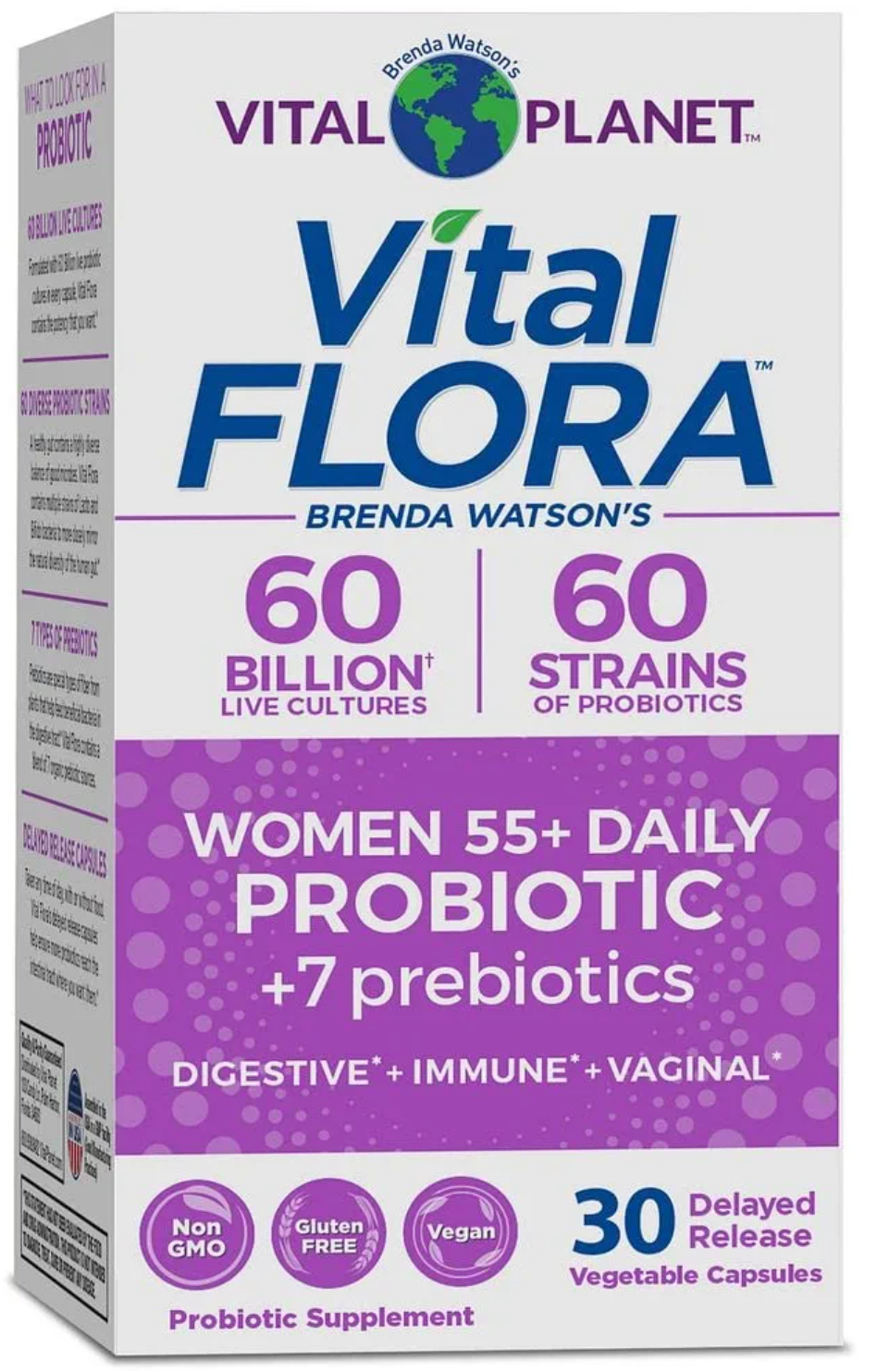 Vital Flora 60B| 60 Strain| Women 55+| Human - fridge Image 1