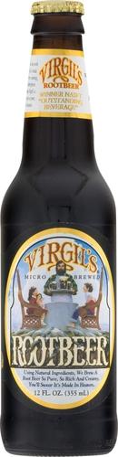 virgils soda root beer bottle Image 1