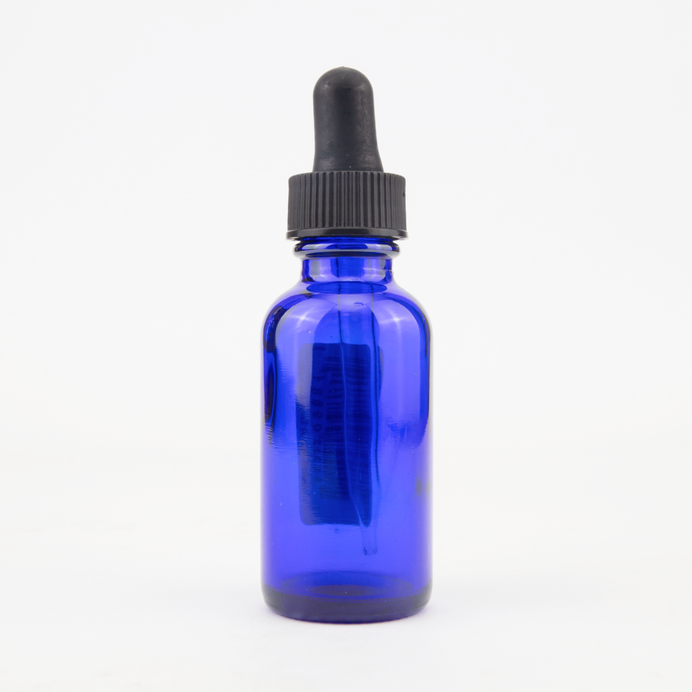 Cobalt Bottle w/ Dropper Image 1