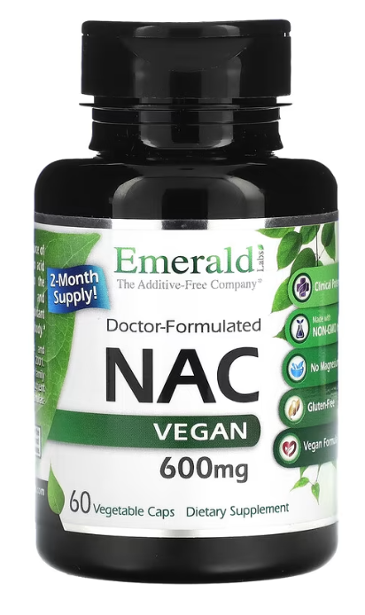nac 600mg vegan 60cp Image 1