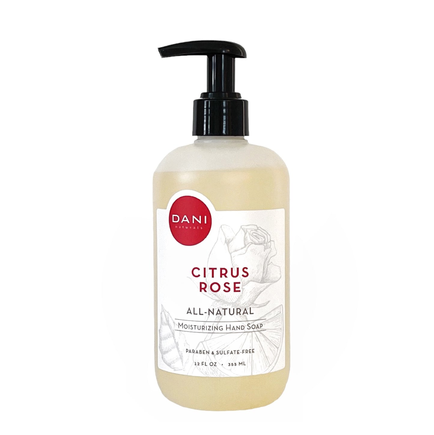 Liquid Hand Soap Citrus Rose Image 1