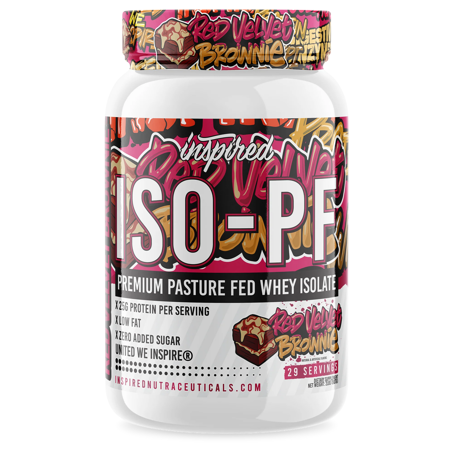 Protein Iso Pf Red Velvet Brownie Image 1