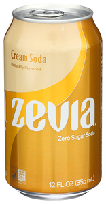 zevia soda zero cream sda can Image 1