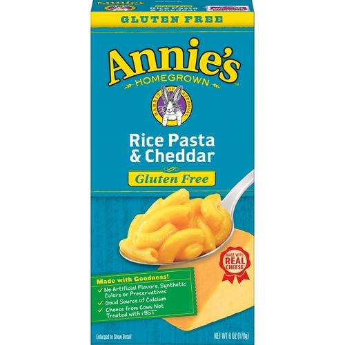 annies gf rice pasta cheddar 6oz Image 1