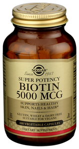 biotin 5000mcg 100cp Image 1