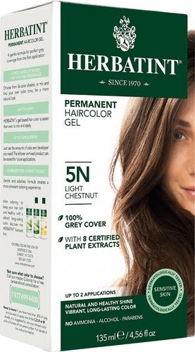 hair color 5n light chestnut 4oz Image 1