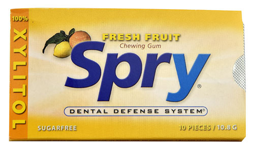 spry gum fresh fruit 10 ct Image 1