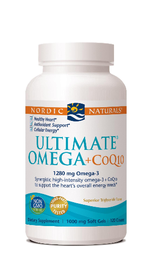 ultimate omega+coq10 120sg Image 1