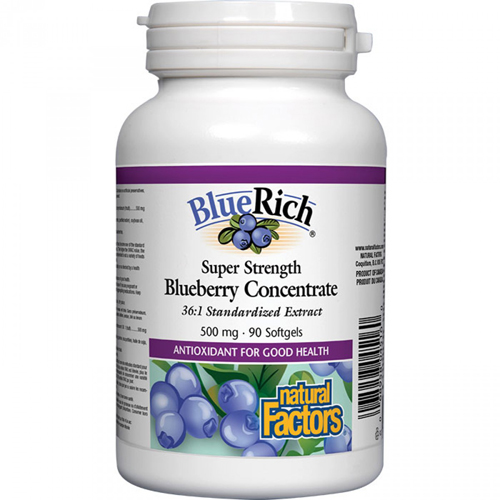 blueberry concentrate 500mg 90sg Image 1