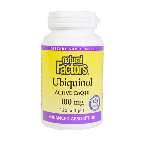 UBIQUINOL COQ10 100MG 120SG Image 1