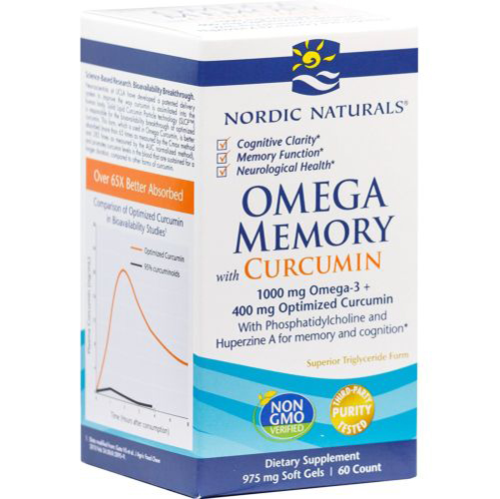 Omega Mem. W Curcumin 60Ct Image 1
