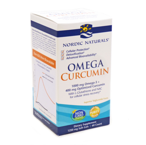 Omega Curcumin 60Ct Image 1