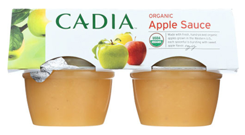 Applesauce Cup 4Pk Organic Image 1