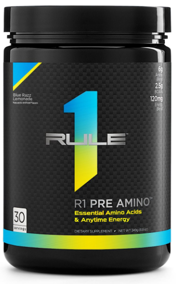 R1 Pre Amino 30Sv Blue Razz Image 1