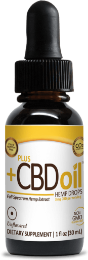 +Cbd Drops Unflavored 3 Mg Image 1