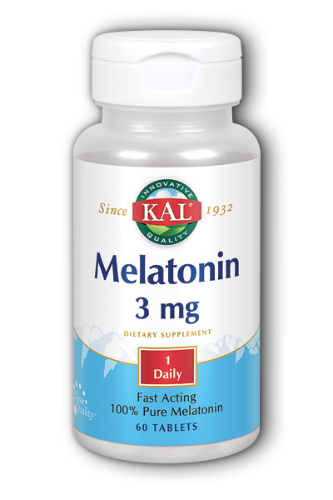 MELATONIN 3 MG 60 TB Image 1