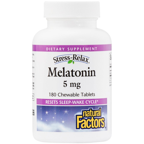 STRESS-RELAX MELATONIN 5 MG CH Image 1
