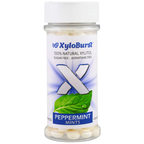 Peppermint Xylitol Mints 60Pc Image 1
