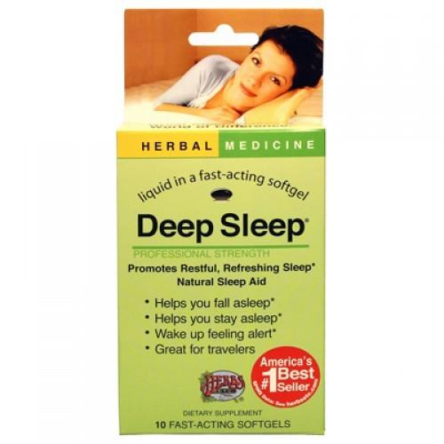 Herbs Etc Deep Sleep Travel Box | 12 Softgels Per Box Image 1