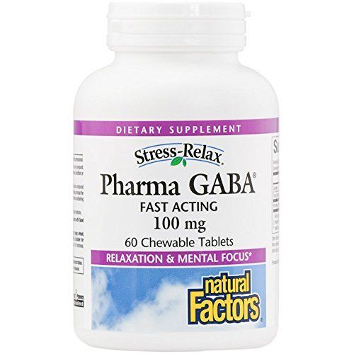 PHARMA GABA 100MG 60CHEWS Image 1